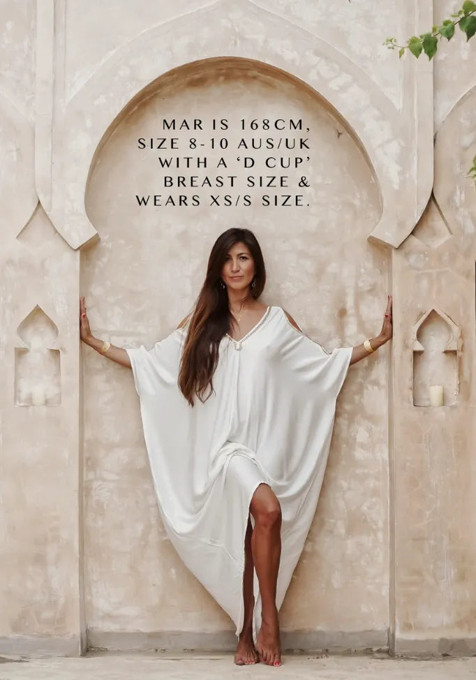 Rayon Silk - Priestess White
