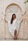 Rayon Silk - Priestess White