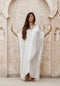Rayon Silk - Priestess White