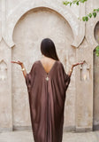 Viscose Satin - Chocolate Plum