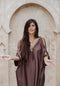 Viscose Satin - Chocolate Plum