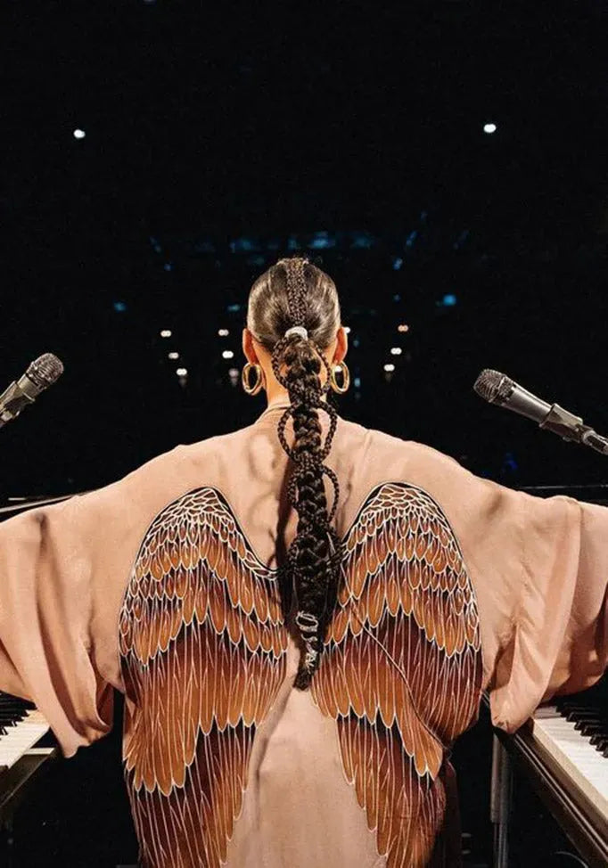 Viscose - Fawn with Caramel Wings