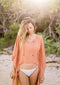 Viscose - Desert Orange with Caramel Wings