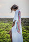 Viscose - White with Choc/Rainbow Wings
