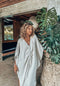 Goddess Kaftan - Natural Linen Blend