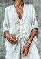 Goddess Kaftan - Natural Linen Blend