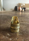 Brass With Citrine Crystal