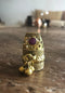 Brass With Ruby Crystal