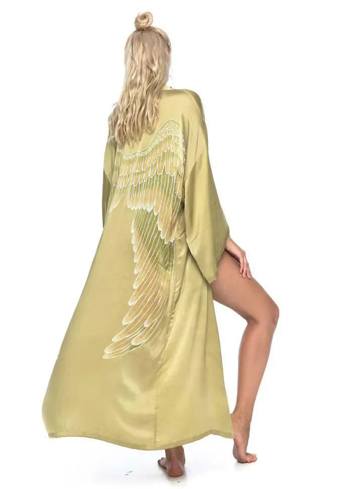 Angel Wing Bathrobe Luxe - Silk