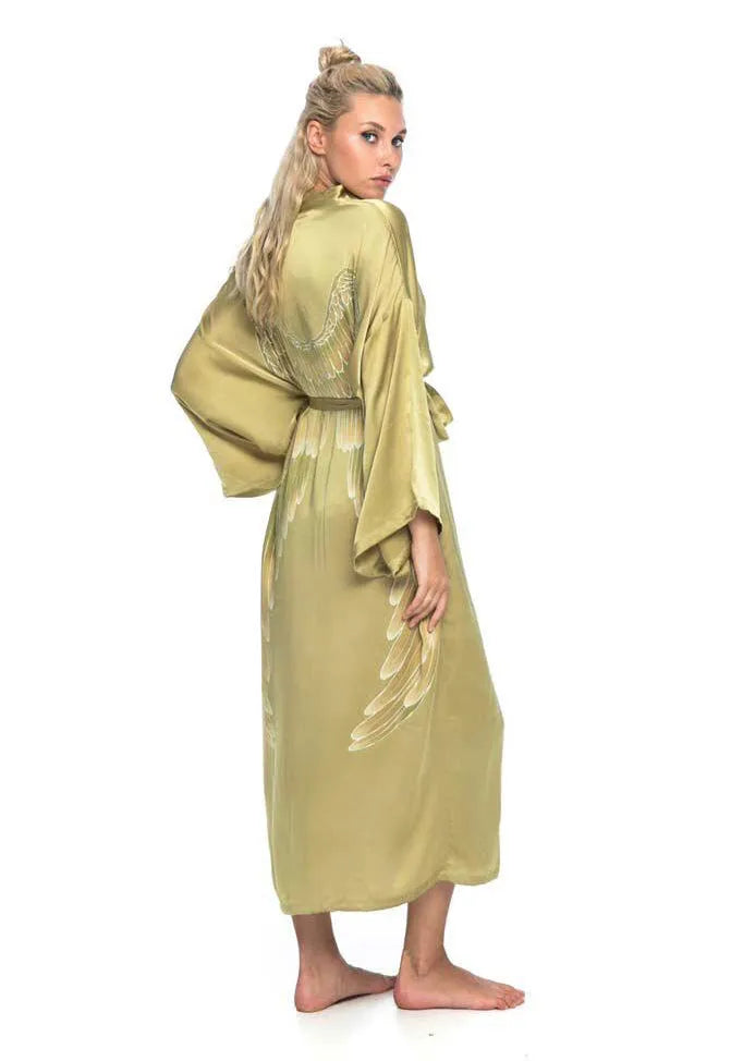 Angel Wing Bathrobe Luxe - Silk