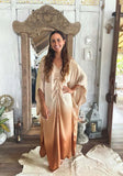 Goddess Kaftan - Ombre - Silk Alternative - Viscose Satin