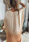 Goddess Kaftan - Ombre - Silk Alternative - Viscose Satin