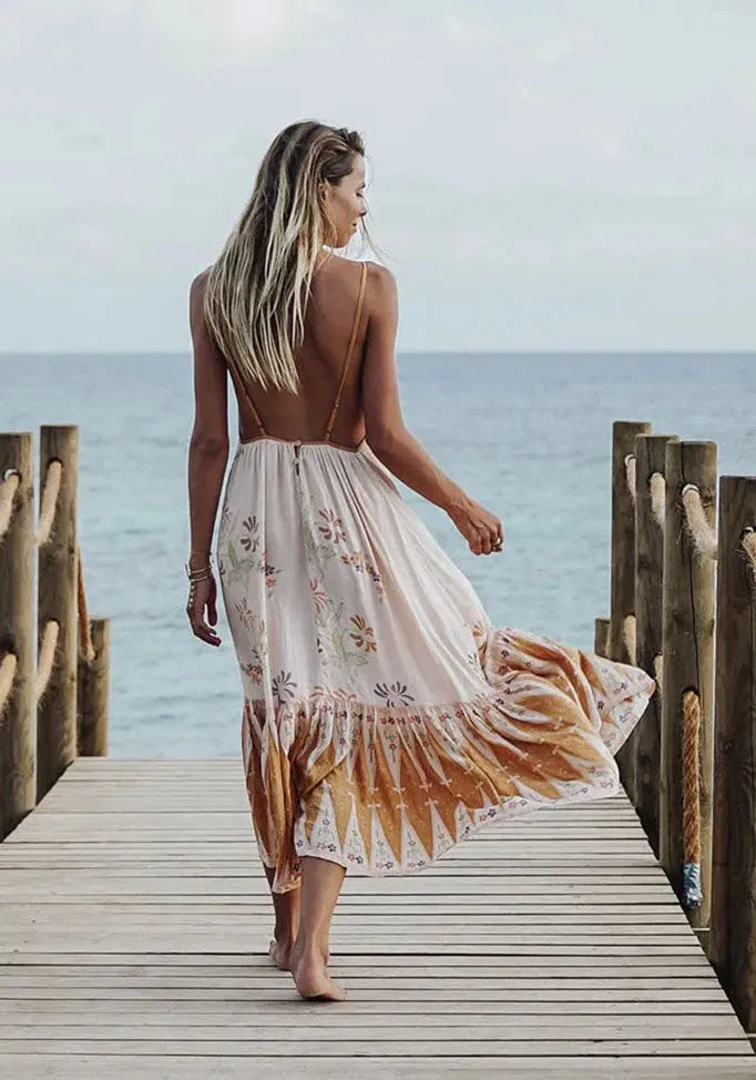 Ode To Bali Sunset - Summer Wildling Dress