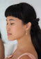 Crescent Moon Hoop Earrings