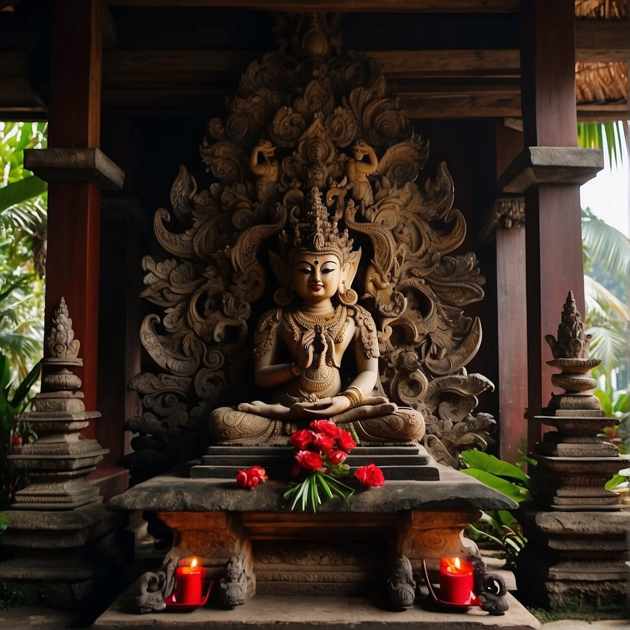 Decoding Spiritual Symbols in Balinese Clothing – Warriors of the Divine