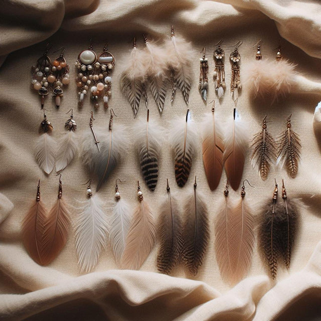 Incorporating Feather Earrings into Your Mindful Wardrobe