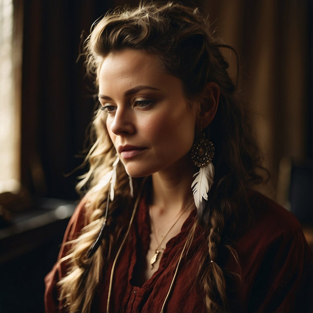Meditative Elegance: The Role of Feather Earrings in Mindfulness Practices