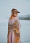 Archangel Gabriel Kaftan Luxe - Silk Mushroom Purple S/M