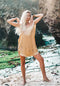 Atoms Of The Universe Slip Dress Luxe Golden Goddess XS