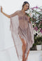 BOHO Beach Poncho  - crochet cotton