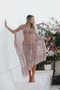 BOHO Beach Poncho  - crochet cotton