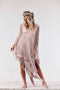 BOHO Beach Poncho  - crochet cotton