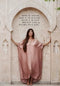 Serpent Temple Kaftan - Rayon Silk Cedarwood / SM