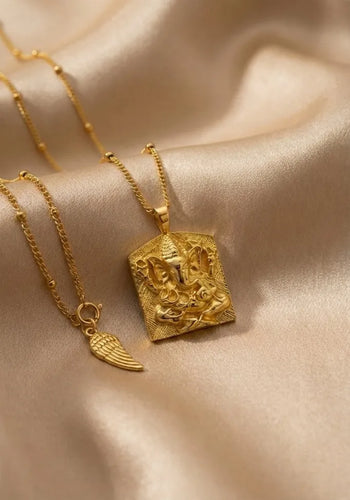 18K GOLD with Ball Chain