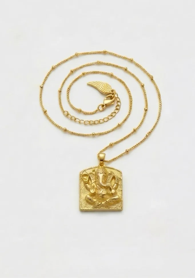 18K GOLD with Ball Chain