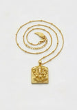 18K GOLD with Ball Chain