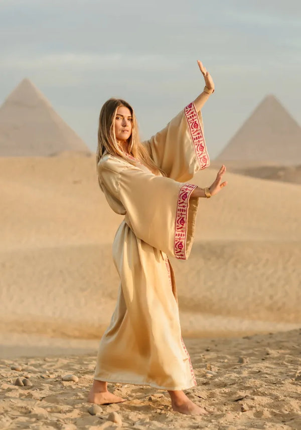 ANCIENT KEMET KIMONO/BATHROBE