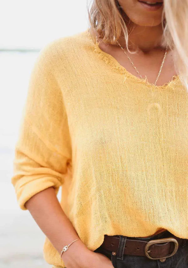 Little Ripper Weekender Top - Marigold - XS