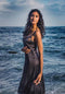 Mermaid Dreams Dress Luxe Charcoal S