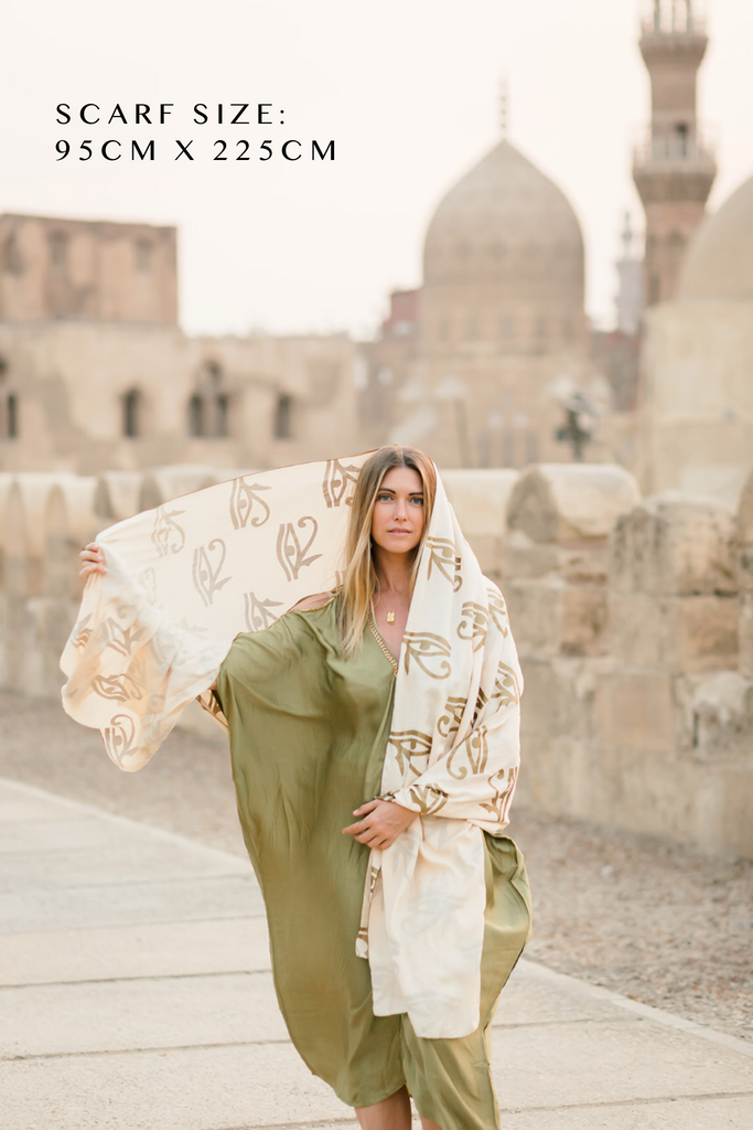 EYE OF HORUS SCARF