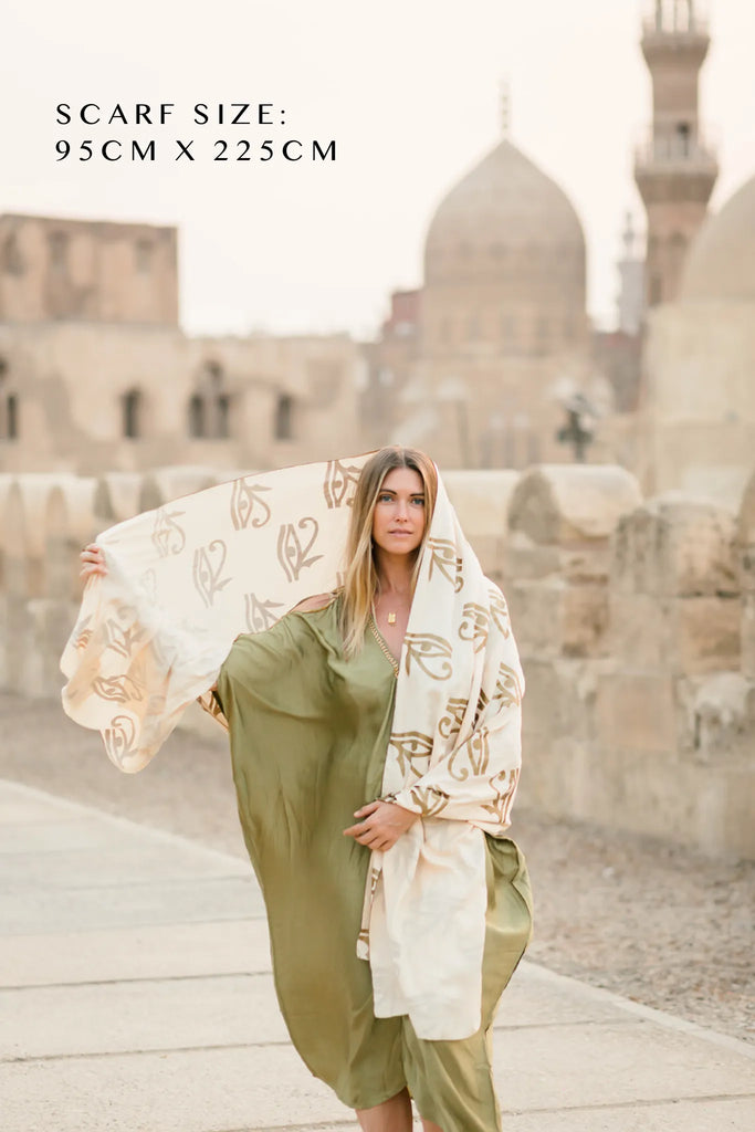 EYE OF HORUS SCARF