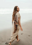 Archangel Gabriel Levitate Kaftan - VISCOSE - Eucalyptus - XS/S