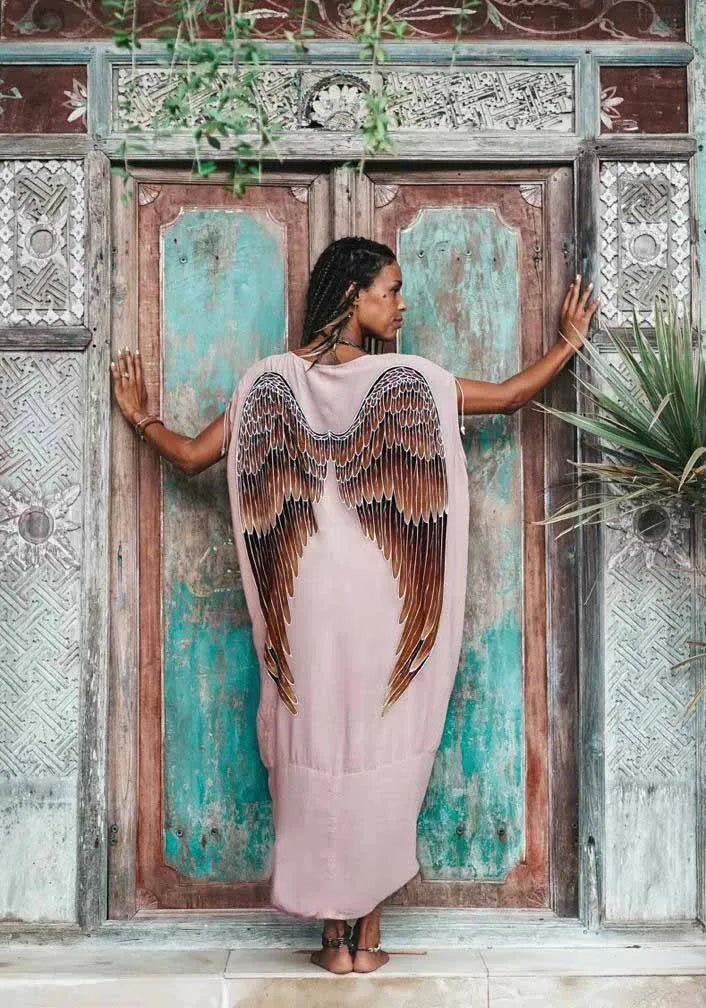 Archangel Gabriel Levitate Kaftan Smokey Lavender XXS