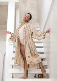 COSMIC KUNDALINI KIMONO - VISCOSE - Light Golden - 125