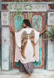 Viscose - Champagne with Caramel Wings