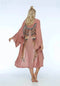 The Classic Angel Wing Kimono Viscose - Musk 115cm