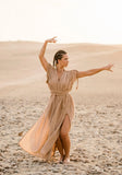 Cleo Reversible Kaftan Clay SM