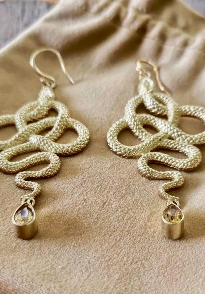 Infinite Serpent Earrings