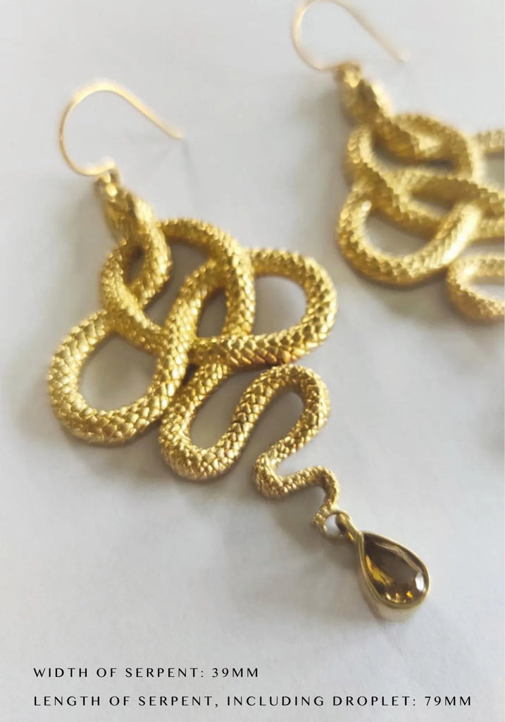 Infinite Serpent Earrings