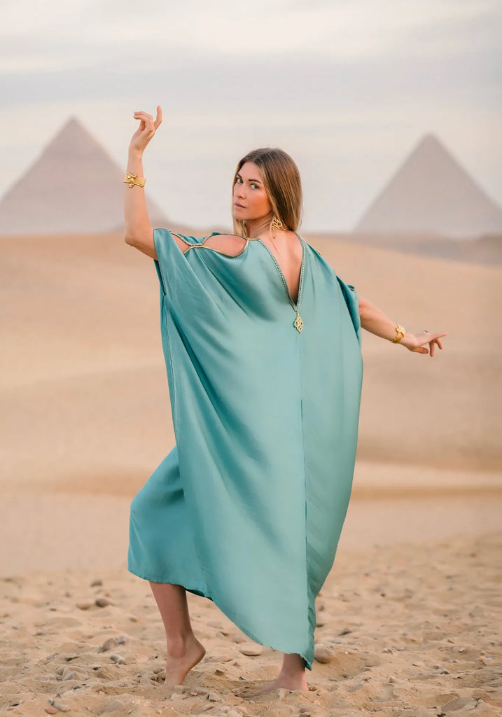 Viscose Satin - Dendera Blue