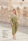 Viscose Satin - Olive