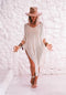 Beach Poncho Ivory S/M