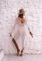 Beach Poncho Ivory S/M