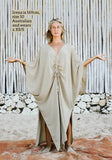 Archangel Gabriel Goddess Kaftan Everyday - Eucalyptus - XXS