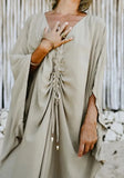 Archangel Gabriel Goddess Kaftan Everyday - Eucalyptus - XXS